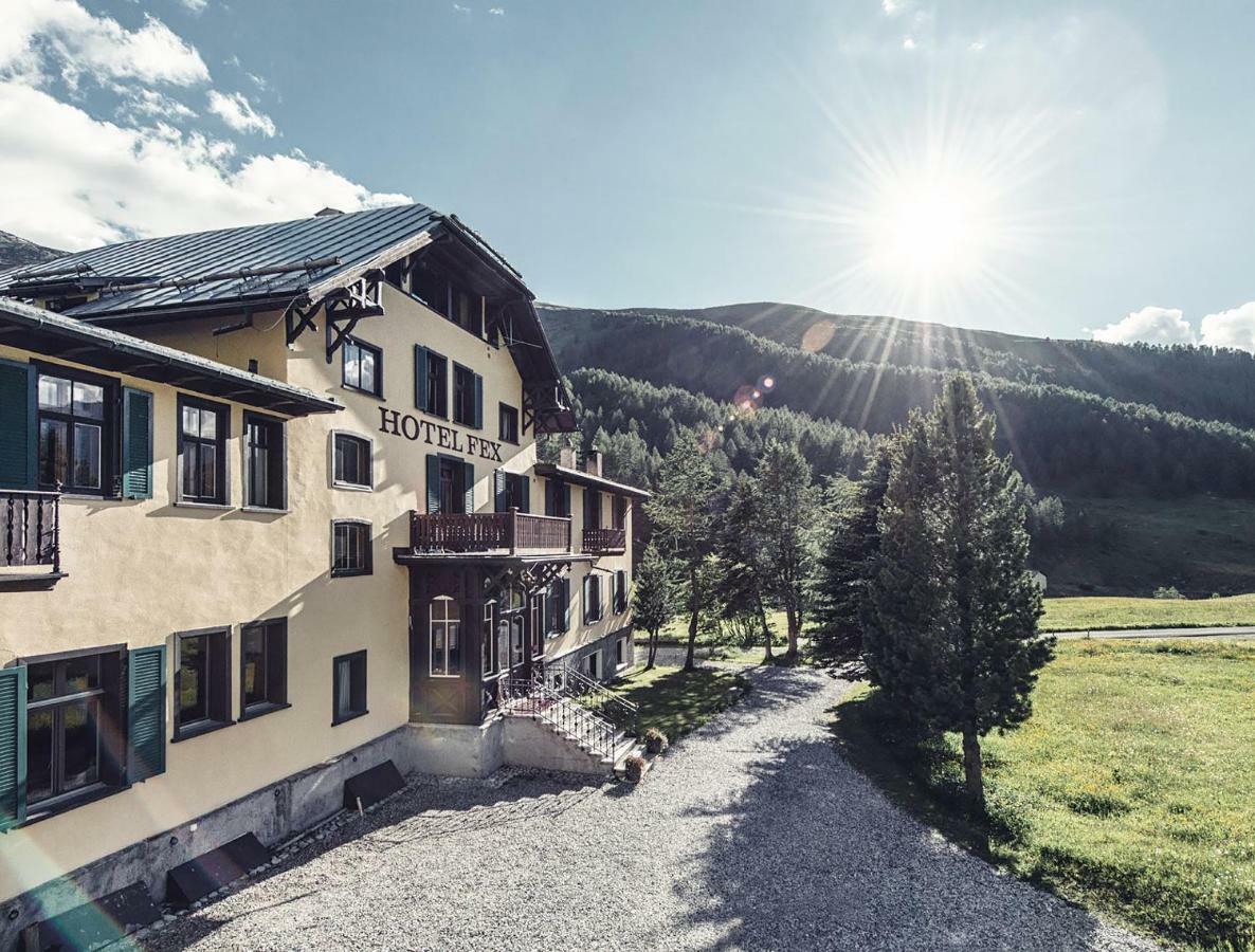 Hotel Fex Sils Maria Exteriör bild